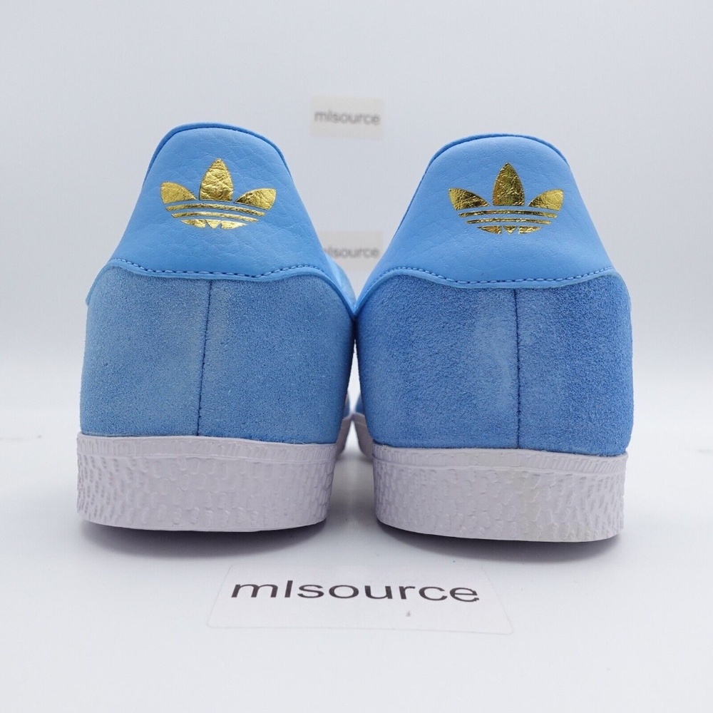 adidas Originals Gazelle Blue and Yellow Sneakers - Picture 12 of 12